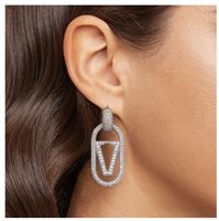 Orecchini Valentina Ferragni Donna in Argento Zirconia DVF-OR-PE3 - DVF-OR-PE3